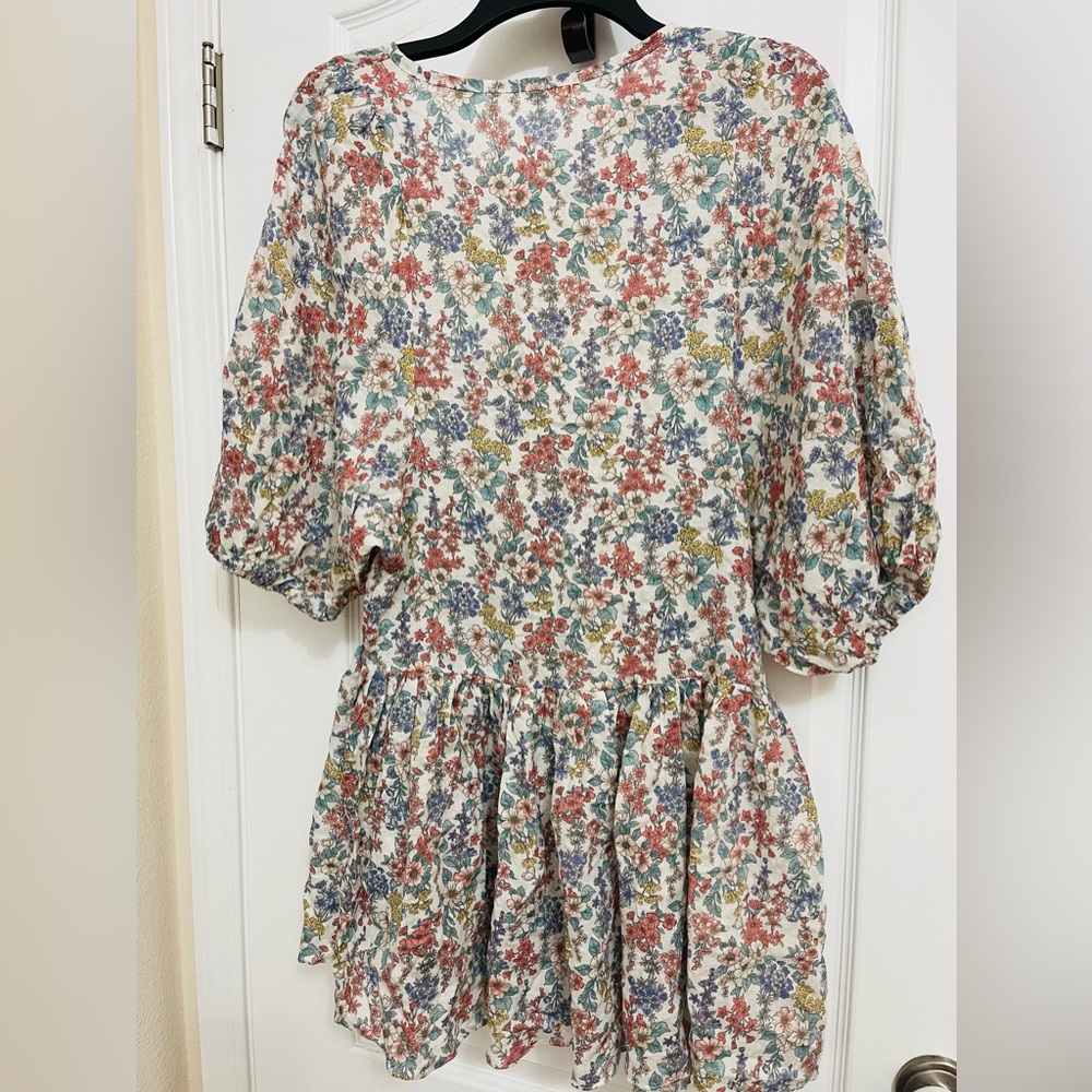 Flower casual dress 👗